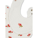 Konges Sløjd Rose Red/Snow White Minnie 2 Pack Bib
