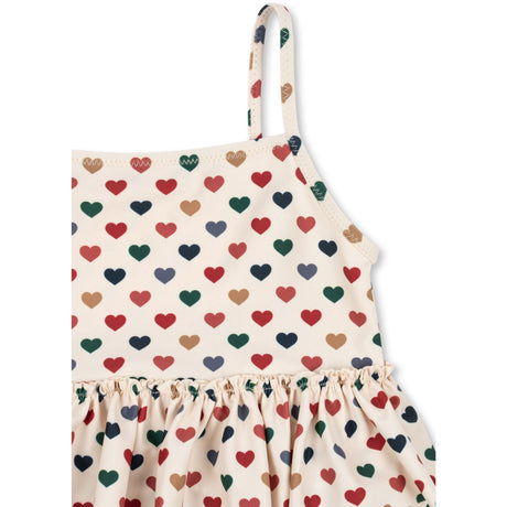 Konges Sløjd Coeur Coloré Manuca Frill Swimsuit Grs