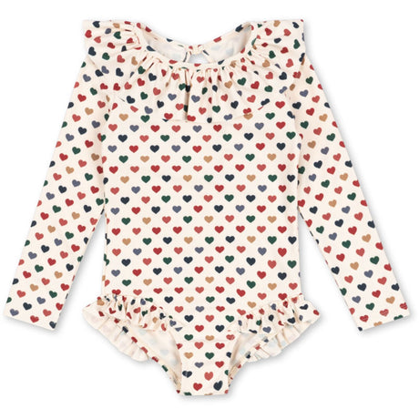 Konges Sløjd Coeur Coloré Manuca Ls Swimsuit Grs