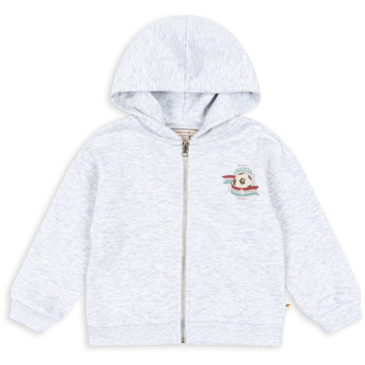 Konges Sløjd Off White Melange Lou Hoodie Ocs