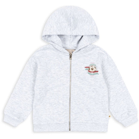 Konges Sløjd Off White Melange Lou Hoodie Ocs