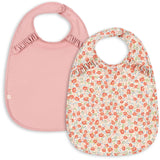 Konges Sløjd Kaluka/Bridal Rose 2 Pack Dinner Bib With Frill