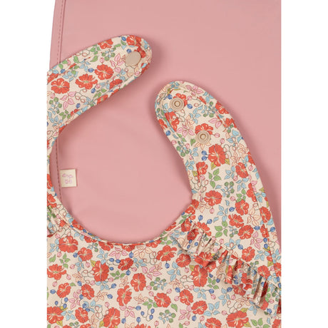 Konges Sløjd Kaluka/Bridal Rose 2 Pack Dinner Bib With Frill