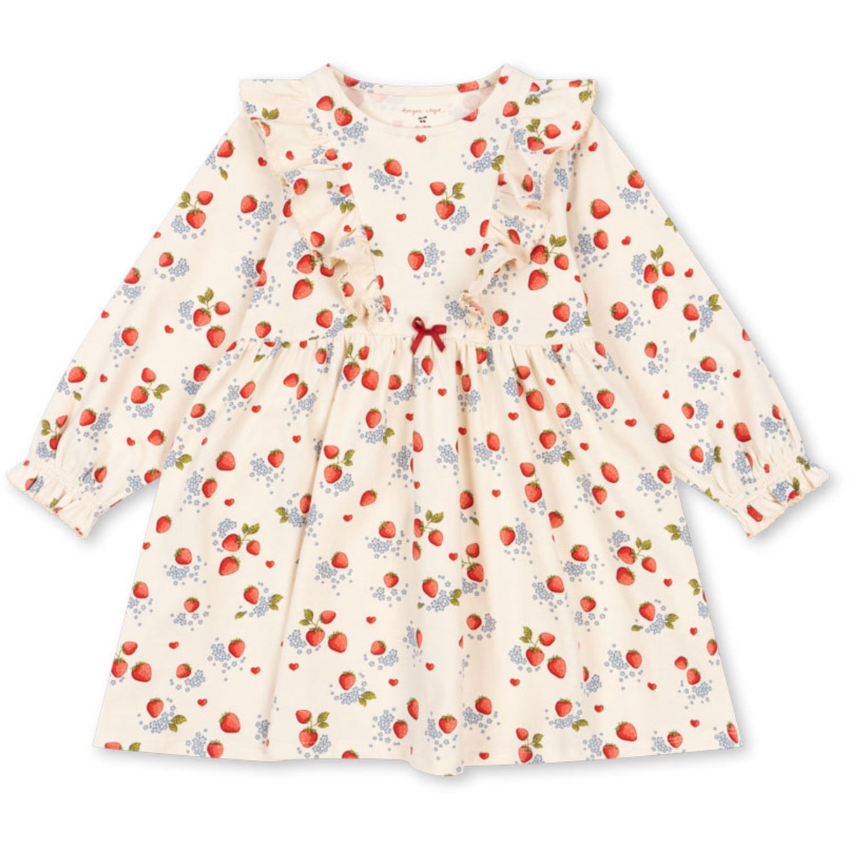 Konges Sløjd Marmalade Basic Frill Dress Gots