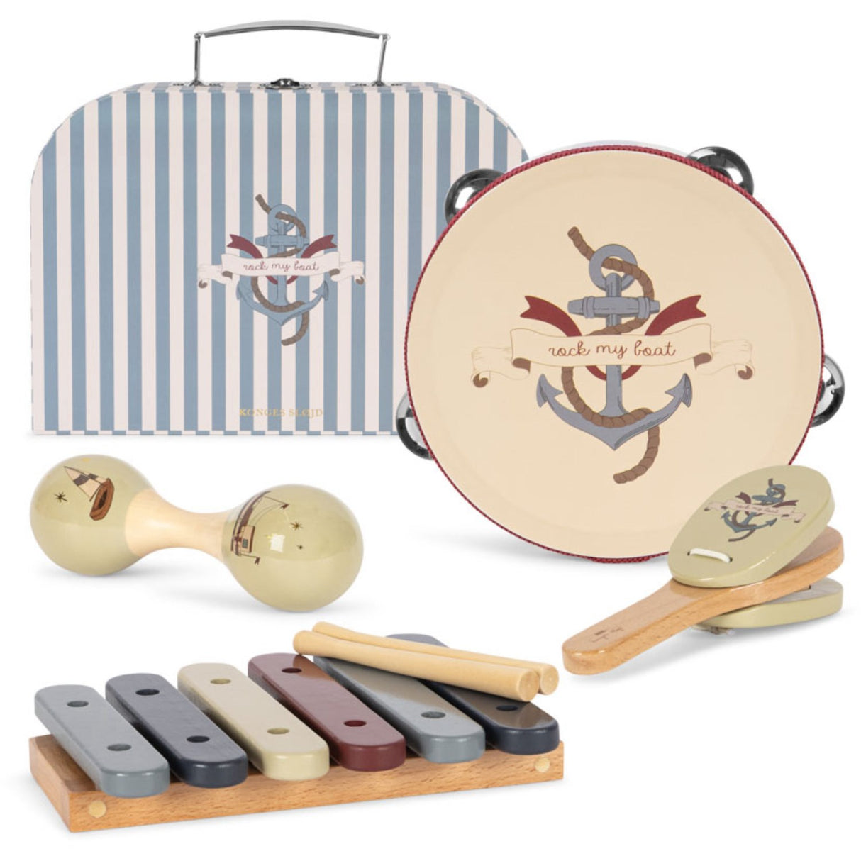 Konges Sløjd Dot/Sailor Wooden Music Sets Fsc