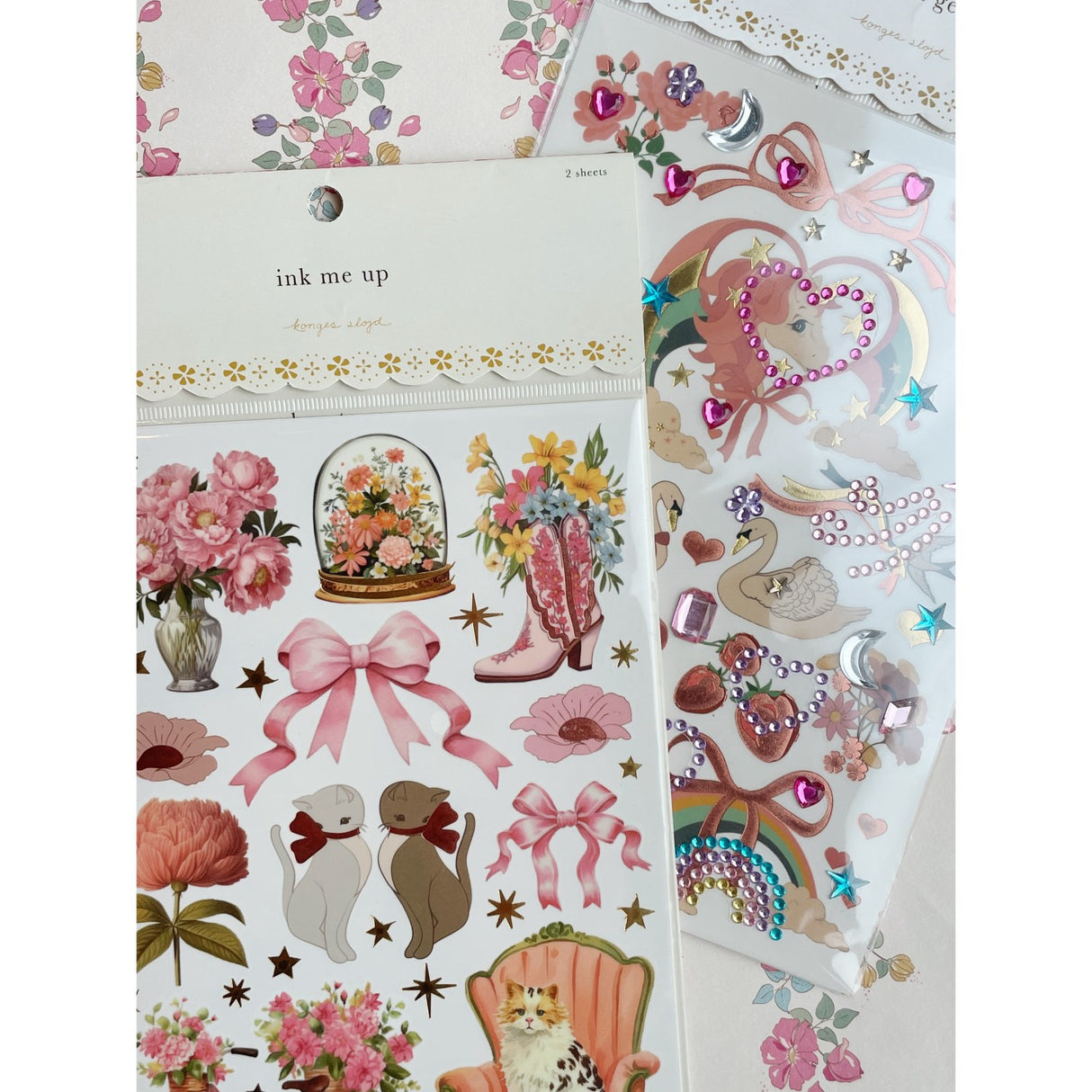 Konges Sløjd Girl Gem Stones And Tattoos