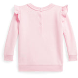 Ralph Lauren Baby Bath Pink Sweatshirt