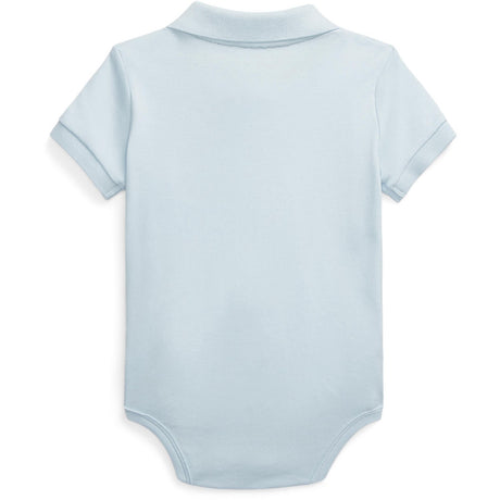 Ralph Lauren Baby Beryl Blue Polo Bodysuit