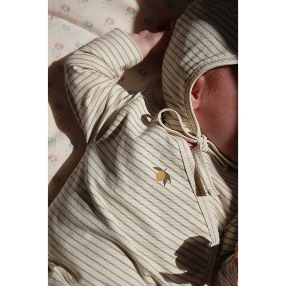 Konges Sløjd Tea Stripe Basic Baby Helmet Gots