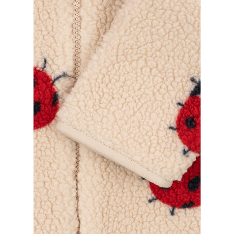 Konges Sløjd Ladybug Sand Jody Teddy Onesie Grs