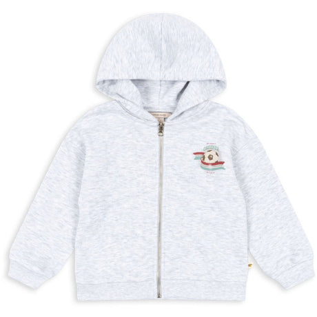 Konges Sløjd Off White Melange Lou Hoodie Ocs
