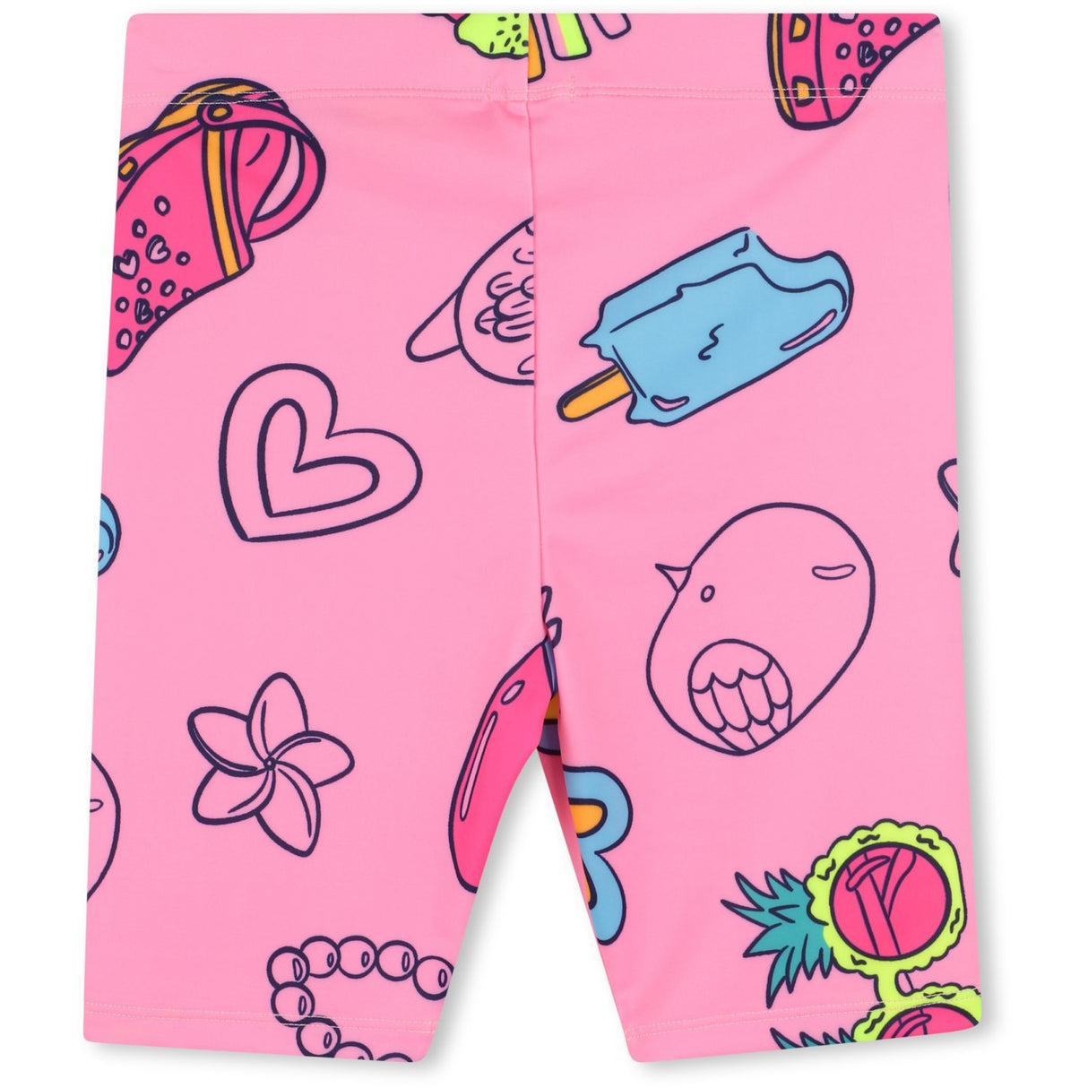 Carlieblush Pink Cyclist Shorts