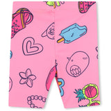 Carlieblush Pink Cyclist Shorts