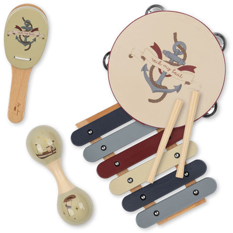 Konges Sløjd Dot/Sailor Wooden Music Sets Fsc