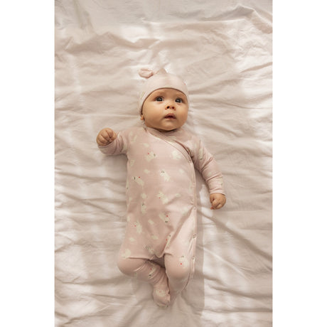 MarMar New Born Modal Smooth Print Rose Moomin Rubello Romper