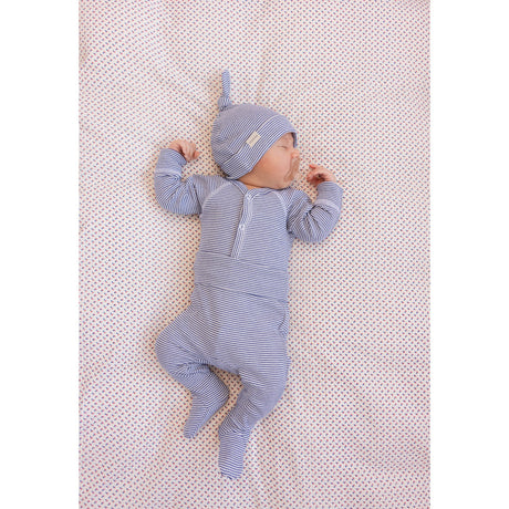 MarMar New Born Modal Fine Rib Blue Stripe Pixa Pants