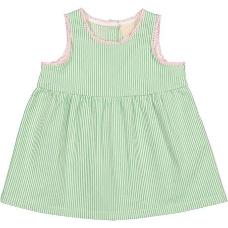 MarMar Soft Denim Cale Green Stripe Daely Dress