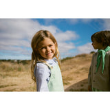 MarMar Soft Denim Cale Green Stripe Dalma Dress