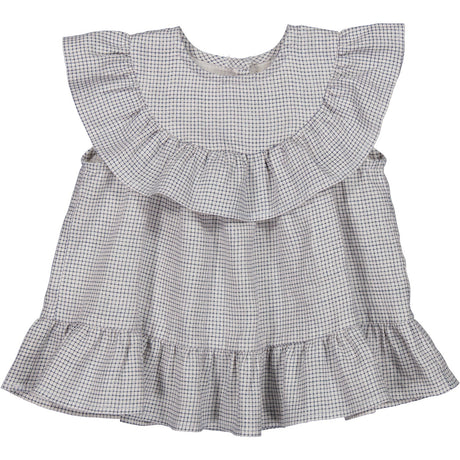 MarMar Linen Mini Check Tipa Top