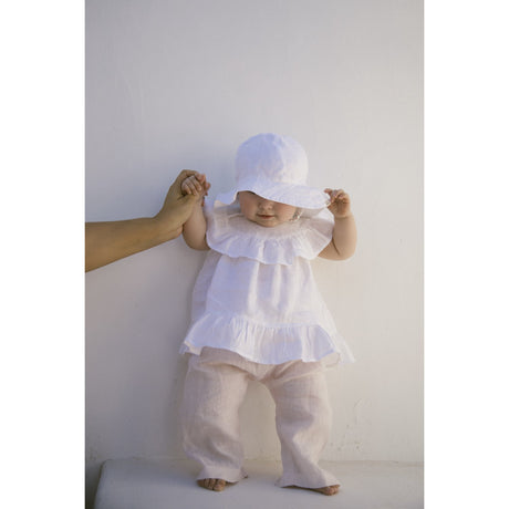 MarMar Linen Mauve Rose Panu L Pants
