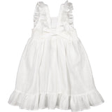 MarMar Linen White Danita Frill Dress