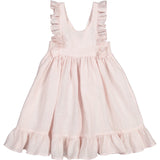 MarMar Linen Mauve Rose Danita Frill Dress