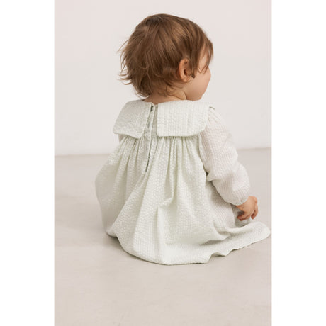 MarMar Cotton Seersucker Mint Chalk Dulle Dress