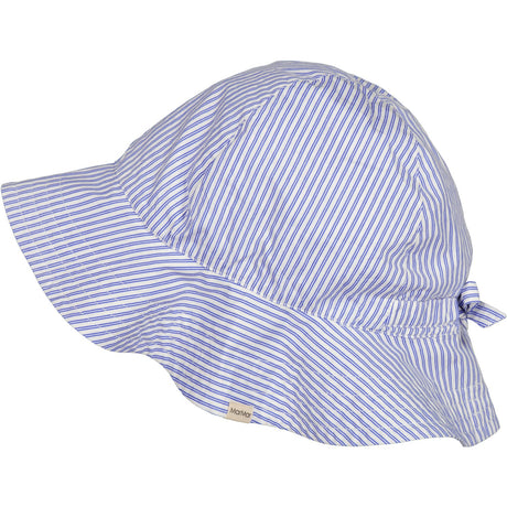 MarMar Poplin Bolich Blue Strips Alba Hat