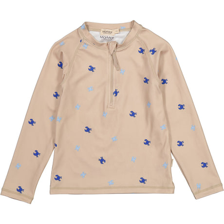 MarMar Swim Print Crab Swian Blouse