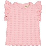 MarMar Cotton Knit Lace Pink Poppet Tivio Knit Top