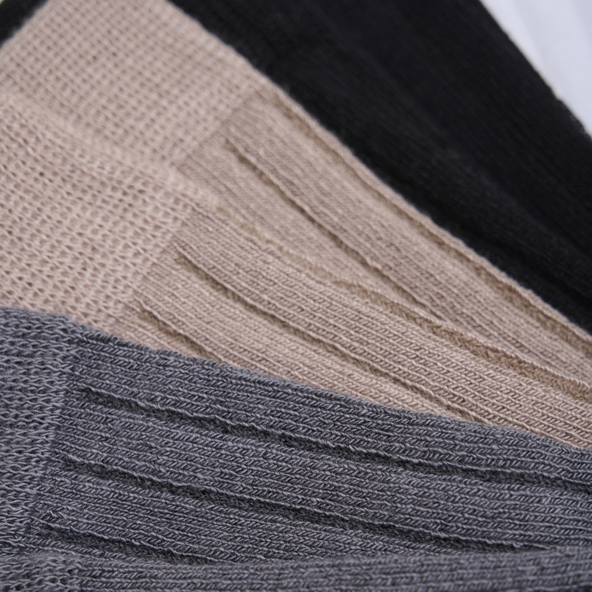 Minymo Black Ankle Sock Ribs 5-Pack