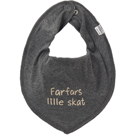 Name It Dark Grey Melange Yatte Scarf Bib
