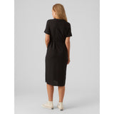 Vero Moda Maternity Black Vica Shirt Dress Noos