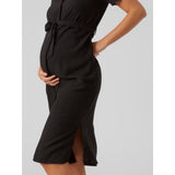 Vero Moda Maternity Black Vica Shirt Dress Noos