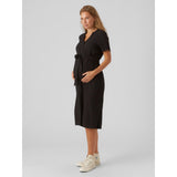Vero Moda Maternity Black Vica Shirt Dress Noos