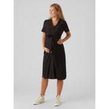 Vero Moda Maternity Black Vica Shirt Dress Noos