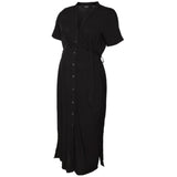 Vero Moda Maternity Black Vica Shirt Dress Noos