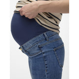 Vero Moda Maternity Medium Blue Denim Sigi Flared Denim Jeans Noos