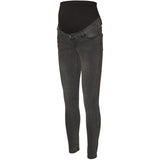 Vero Moda Maternity Dark Grey Denim Tanya Piping Jeans Noos