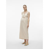 Mama;licious French Oak Evi Lia Ankle Dress Noos