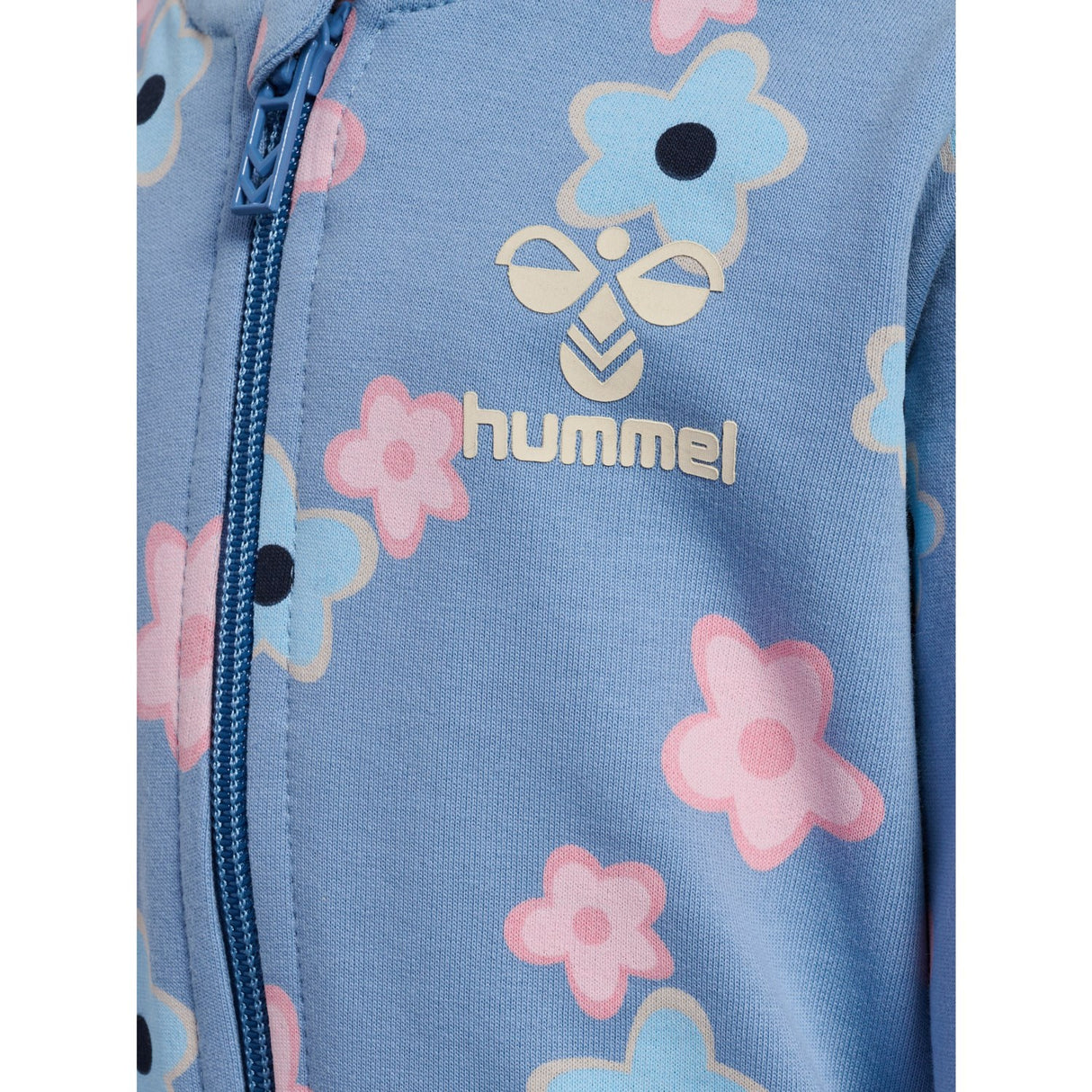 Hummel Faded Denim Rinna Zip Cardigan