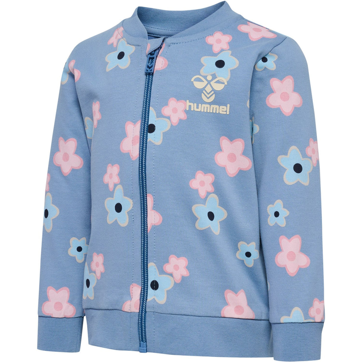 Hummel Faded Denim Rinna Zip Cardigan