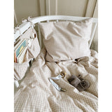 Lalaby Beige Gingham Classic Bedding