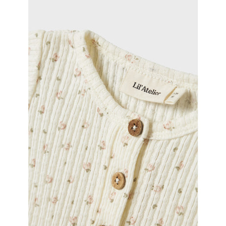 Lil'Atelier Coconut Milk Hulla Loose Summer Suit