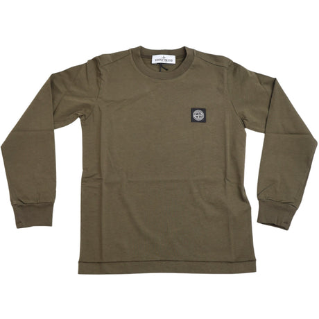 Stone Island Military Green Ls T-Shirt