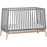 Leander Grey Luna™ Baby Bed