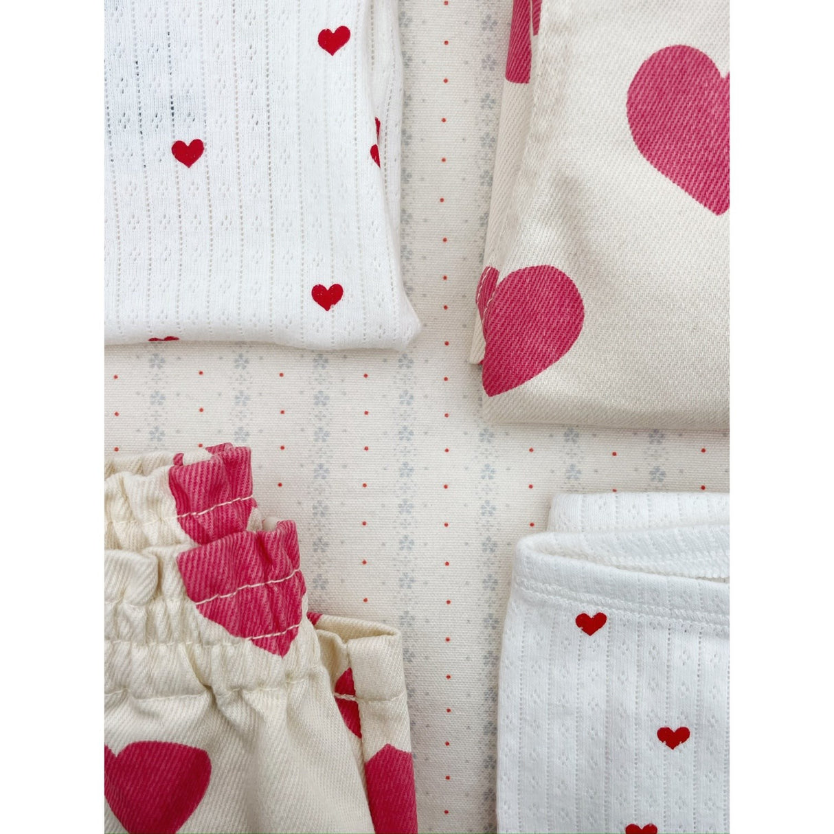 Konges Sløjd Bon Coeur Pink Magot Frill Pants GOTS