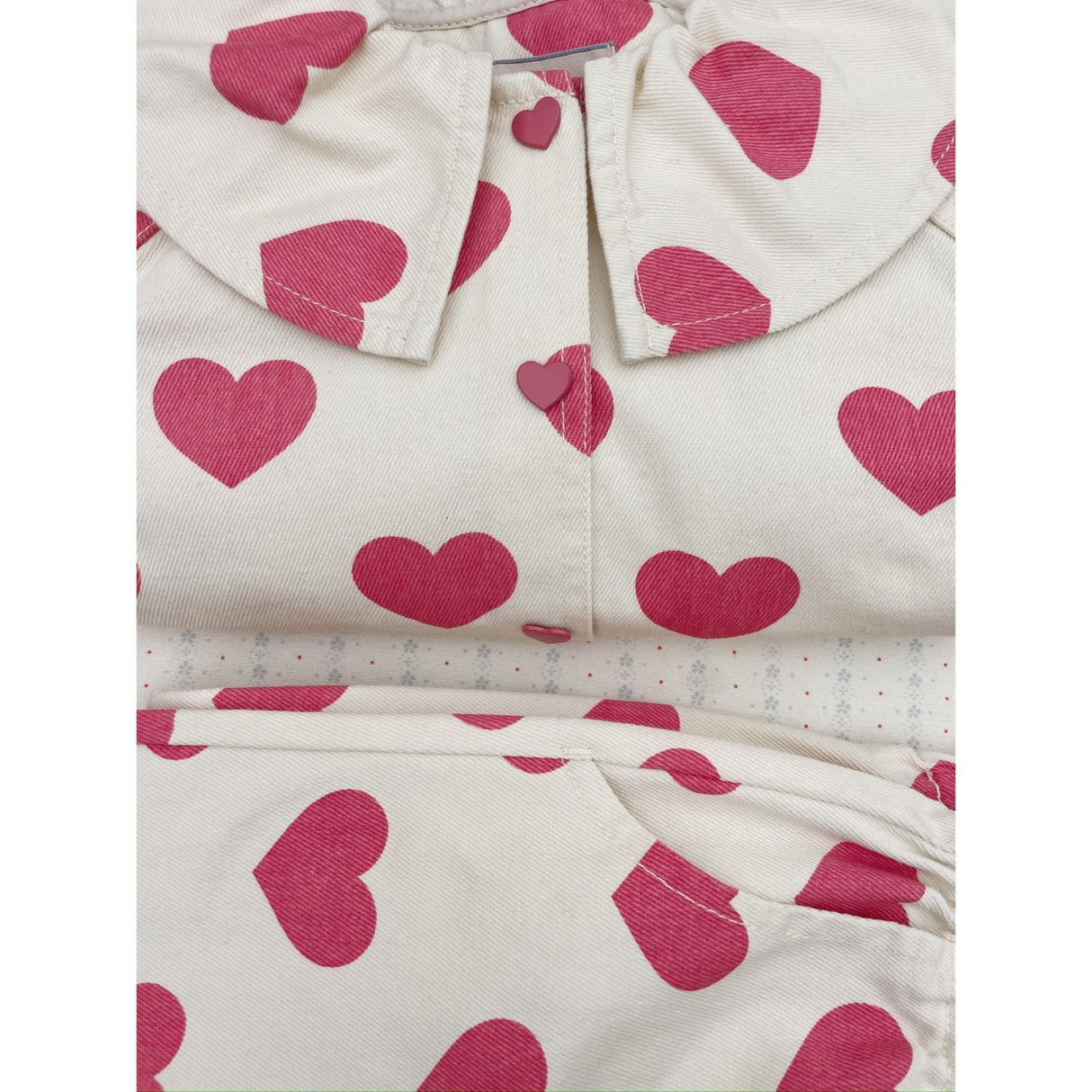 Konges Sløjd Bon Coeur Pink Magot Collar Jacket GOTS