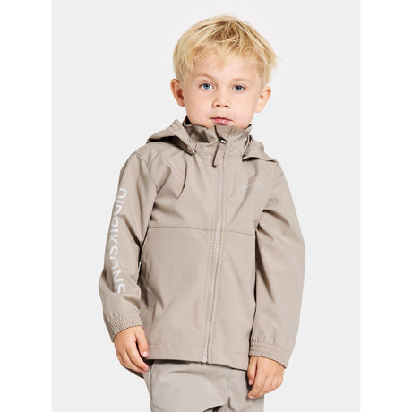 Didriksons Beach Beige Hallon Kids Jacket