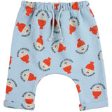 Bobo Choses Light Blue Morning Egg All Over Harem Pants